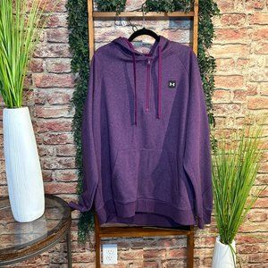 Men's UA Rival Fleece ½ Zip Hoodie - XXL